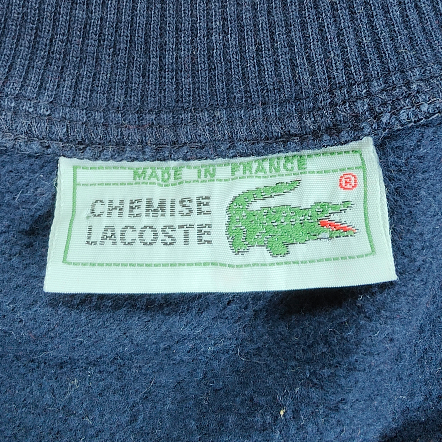 Lacoste Embroidered Crewneck Sweatshirt - LARGE