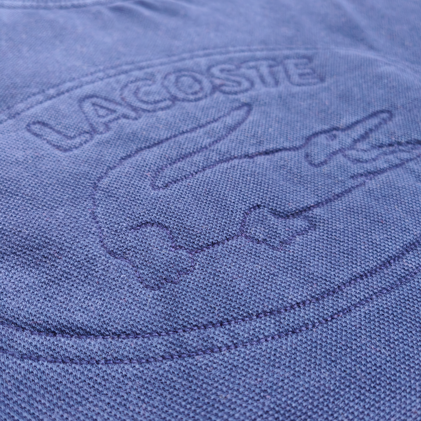 Lacoste Embroidered Crewneck Sweatshirt - LARGE