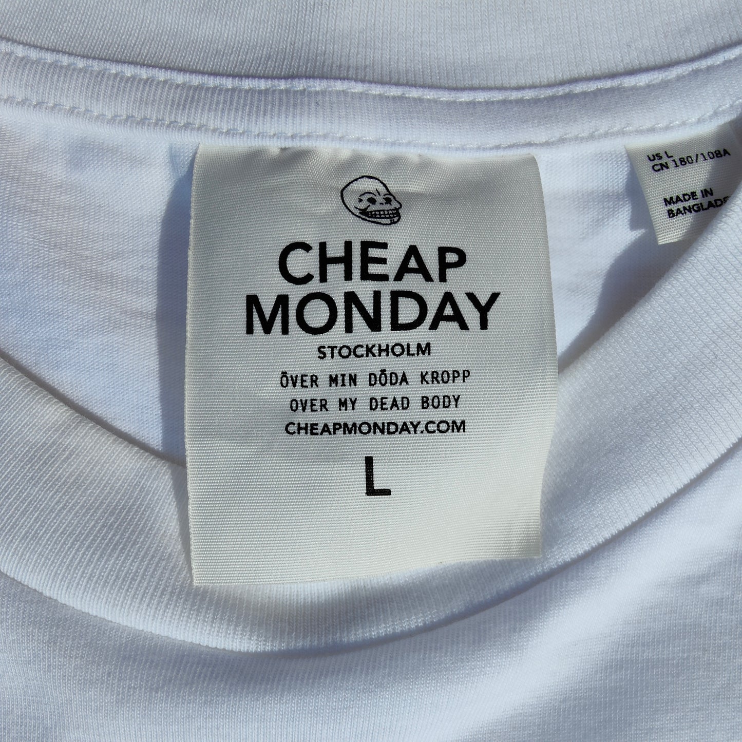 Cheap Monday T Shirt - LARGE