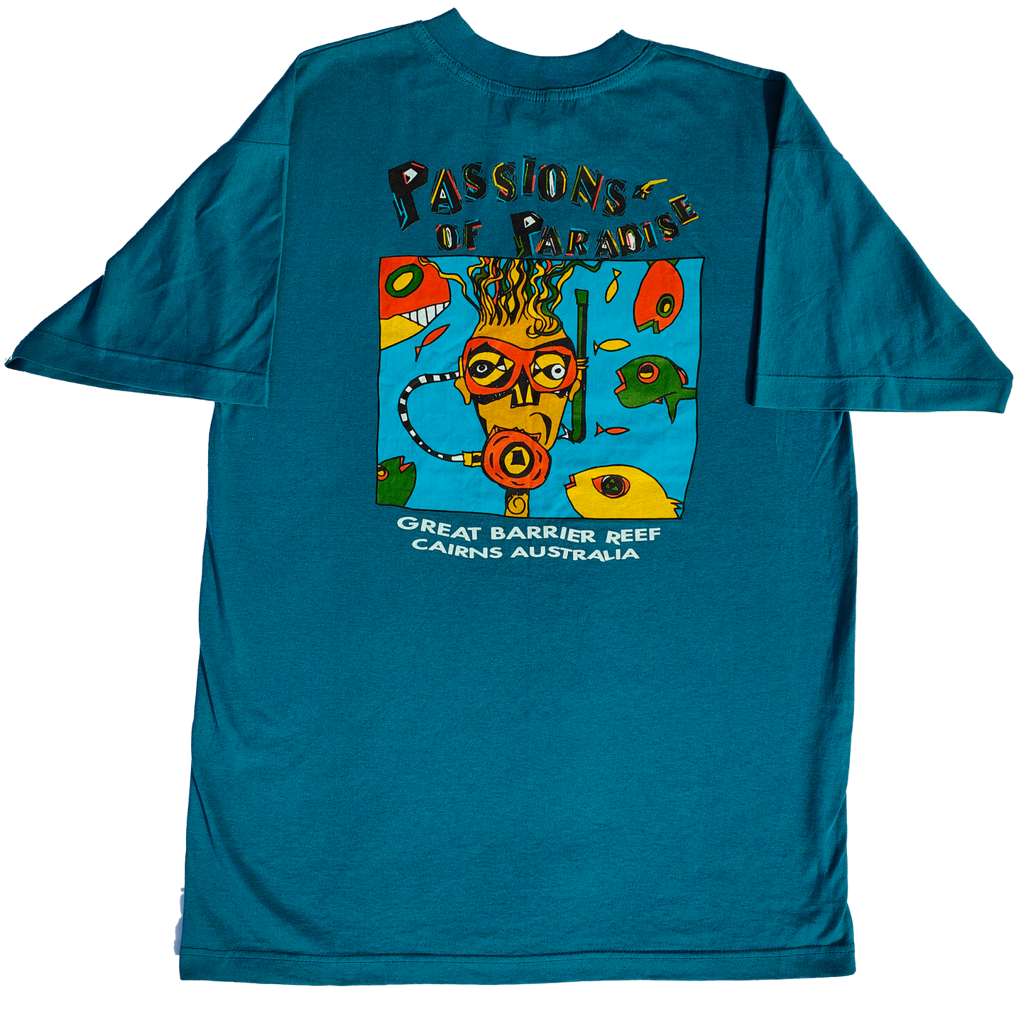 Vintage Great Barrier Reef T Shirt - XL