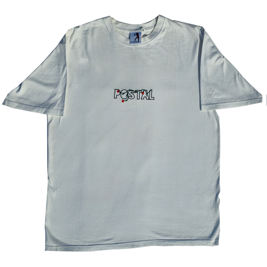 Postal Embroidered T Shirt - Medium