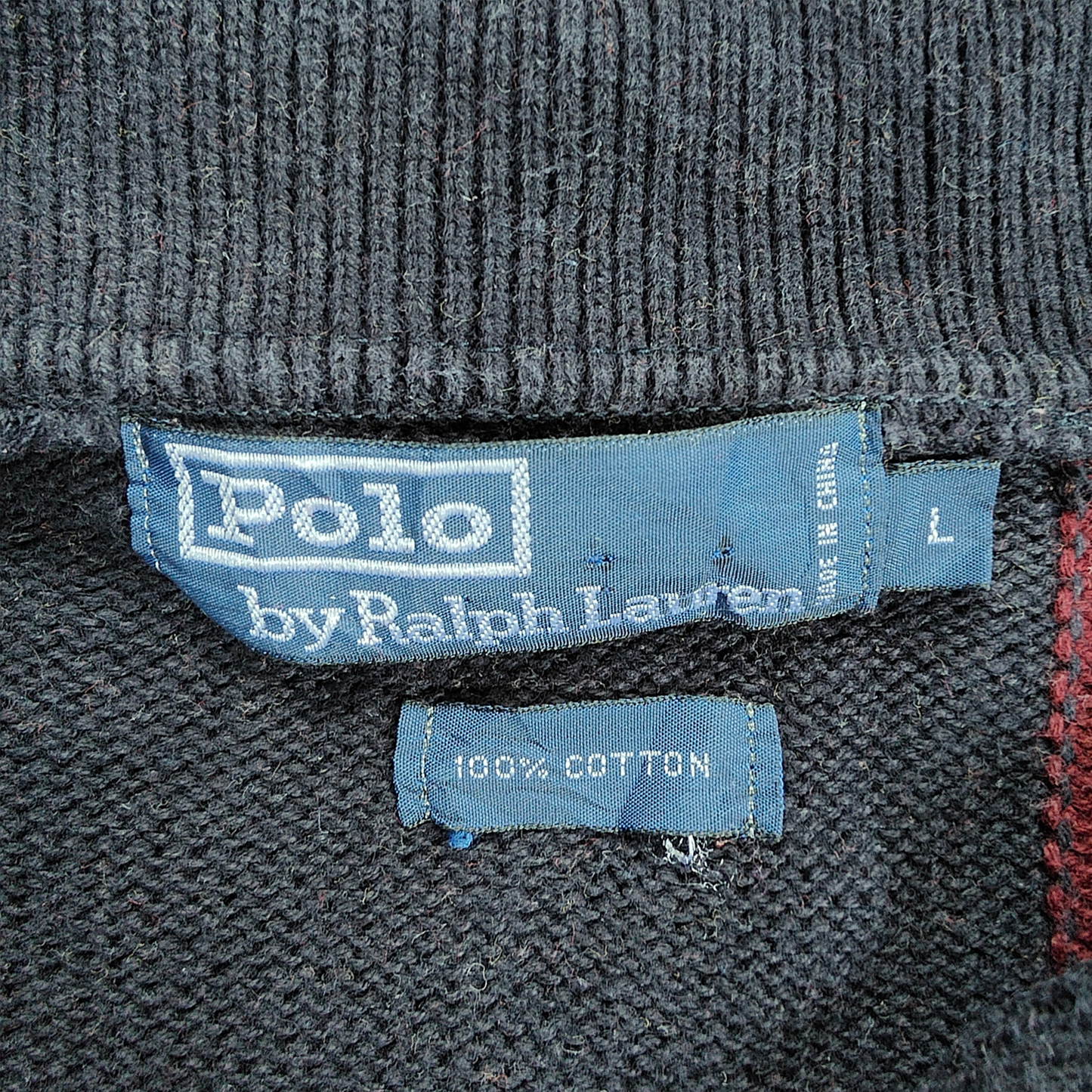 Polo Ralph Lauren Vintage Knit Pullover - LARGE