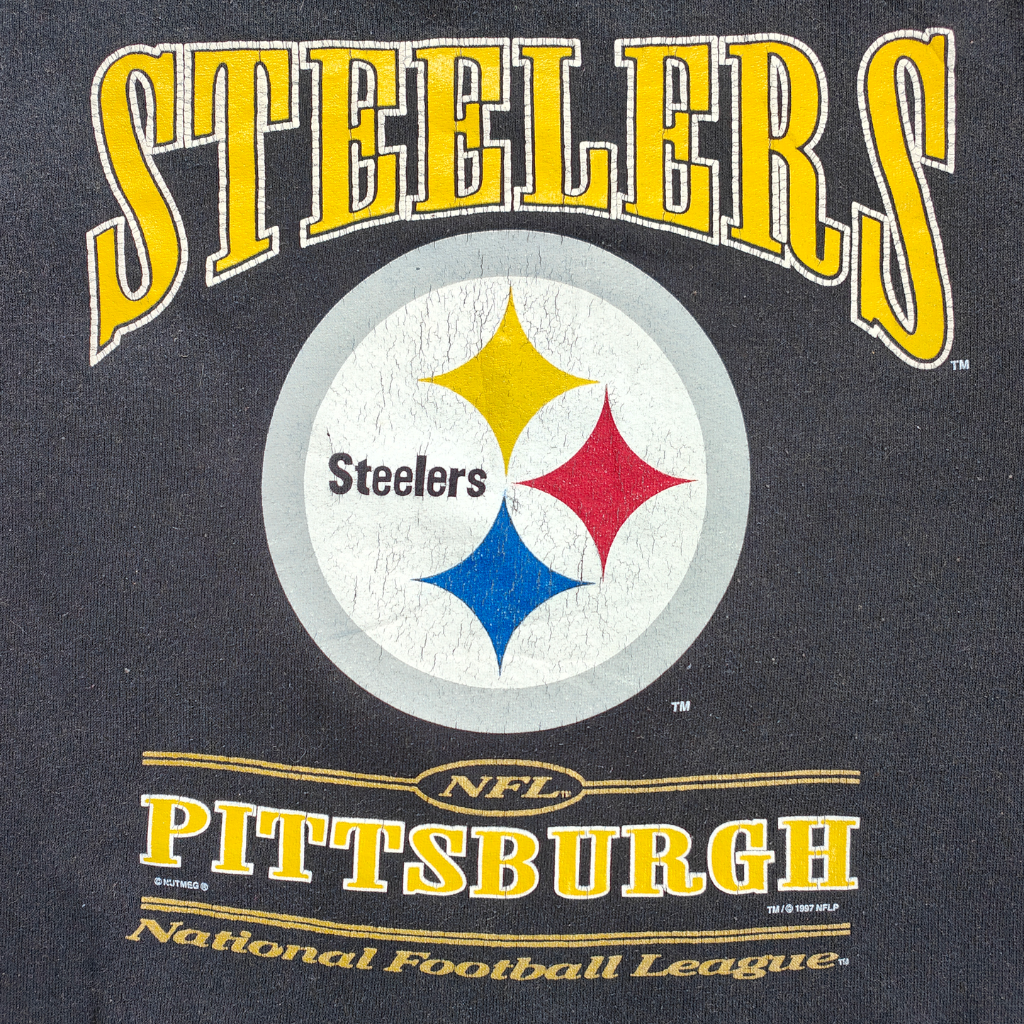 Pittsburgh Steelers Crewneck Sweatshirt (1997) - LARGE