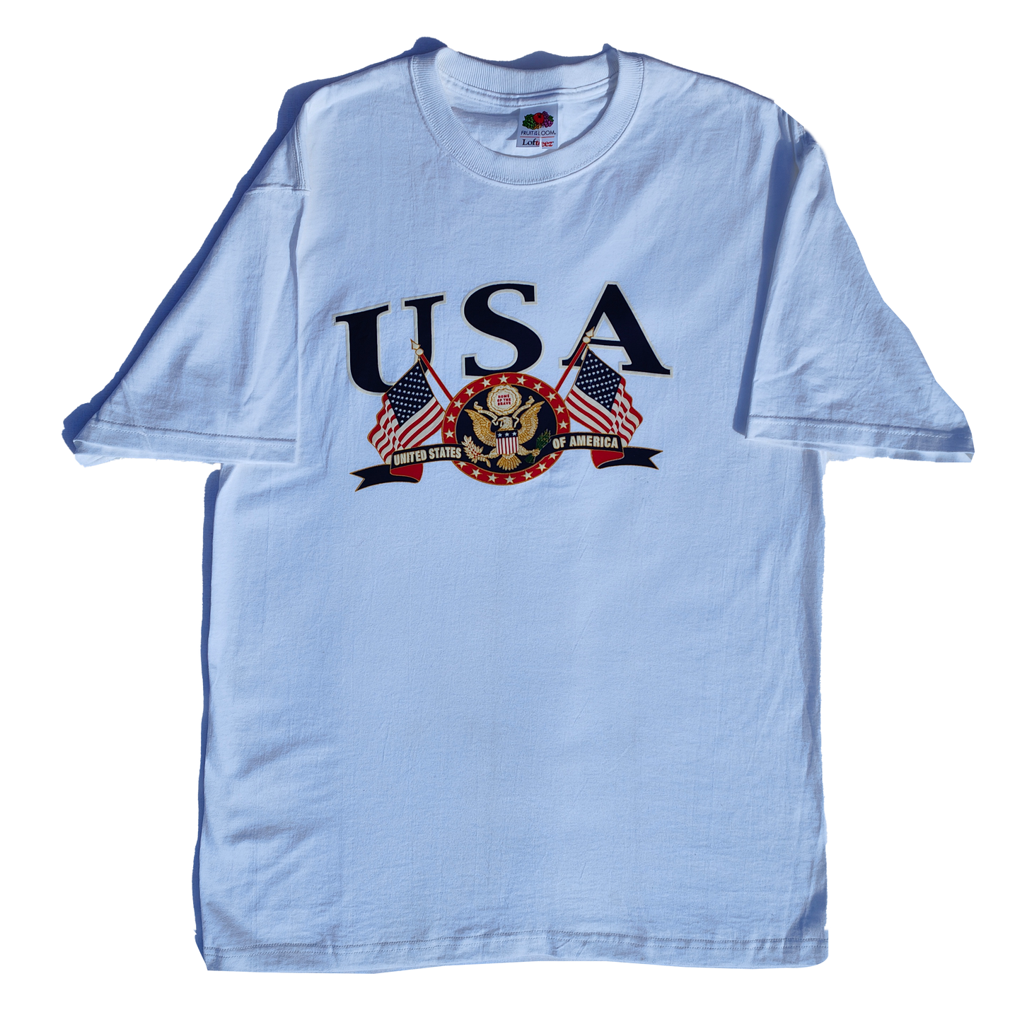 Fruit of the Loom USA T Shirt - XL